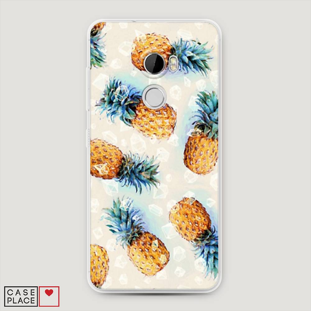 

Чехол Awog на HTC One X10 / Эйчтиси One X10 "Ананасы", 101850-3