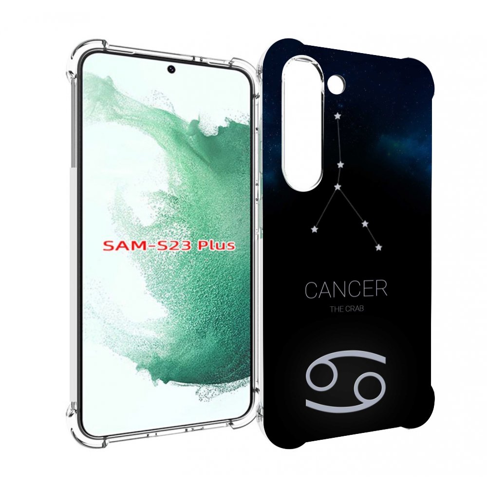 

Чехол MyPads знак зодиака рак 2 для Samsung Galaxy S23 Plus +, Прозрачный, Tocco