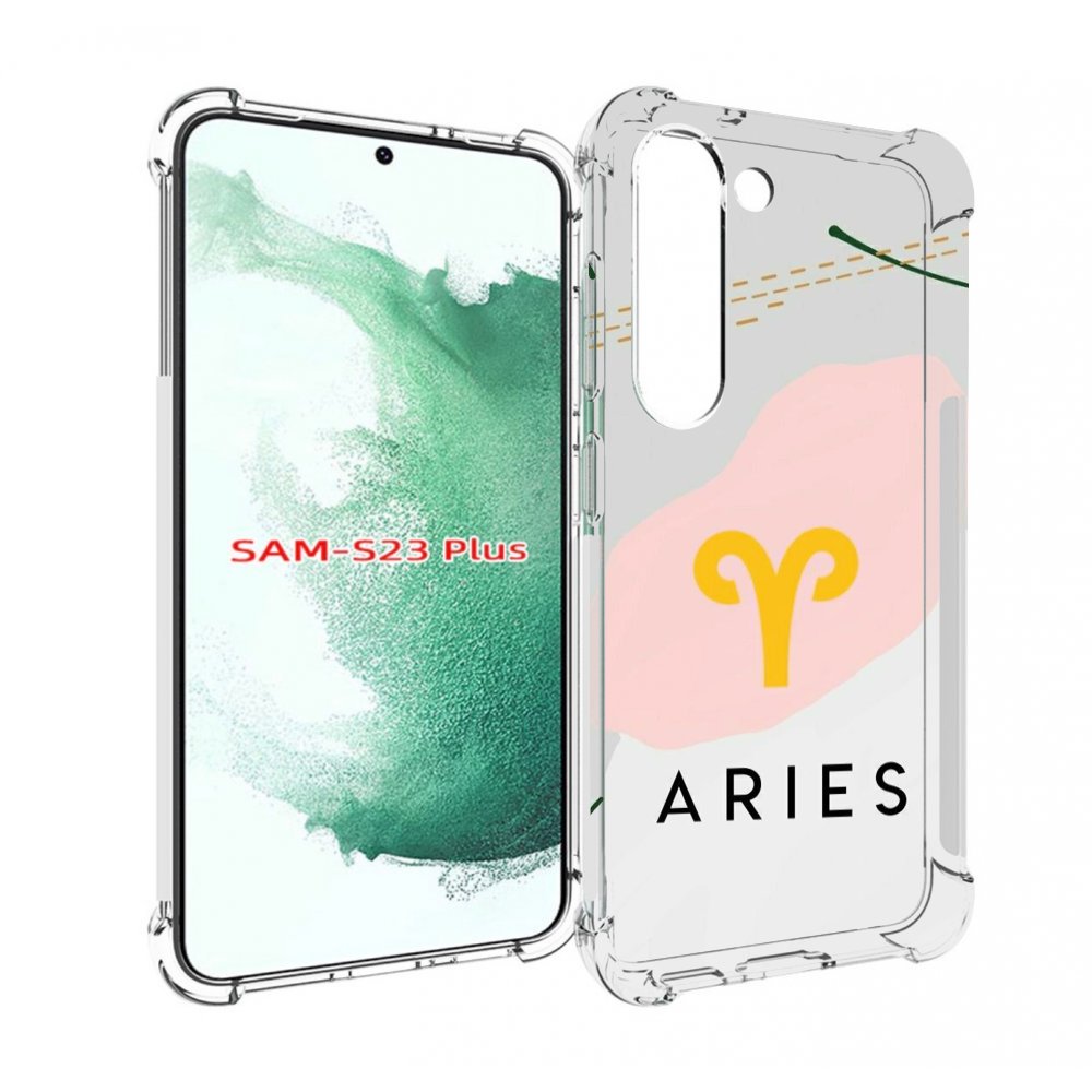 

Чехол MyPads знак зодиака овен 7 для Samsung Galaxy S23 Plus +, Прозрачный, Tocco