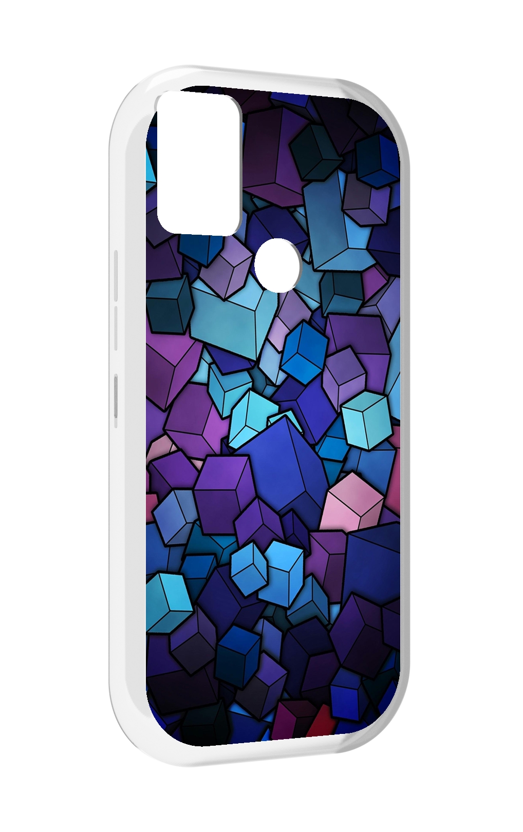 

Чехол MyPads лепестки для UMIDIGI A9, Прозрачный, Tocco