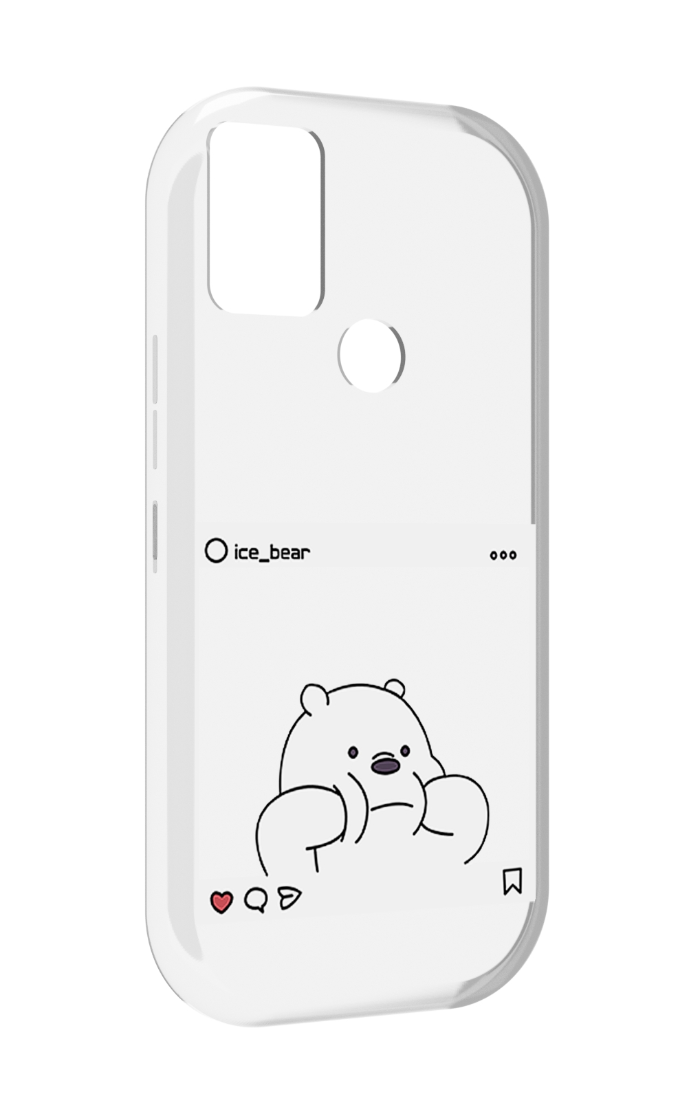 

Чехол MyPads ледяной-медведь для UMIDIGI A9, Прозрачный, Tocco