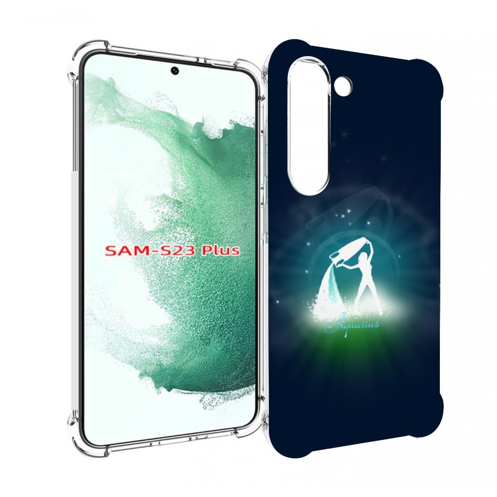 

Чехол MyPads знак зодиака водолеи 1 для Samsung Galaxy S23 Plus +, Прозрачный, Tocco