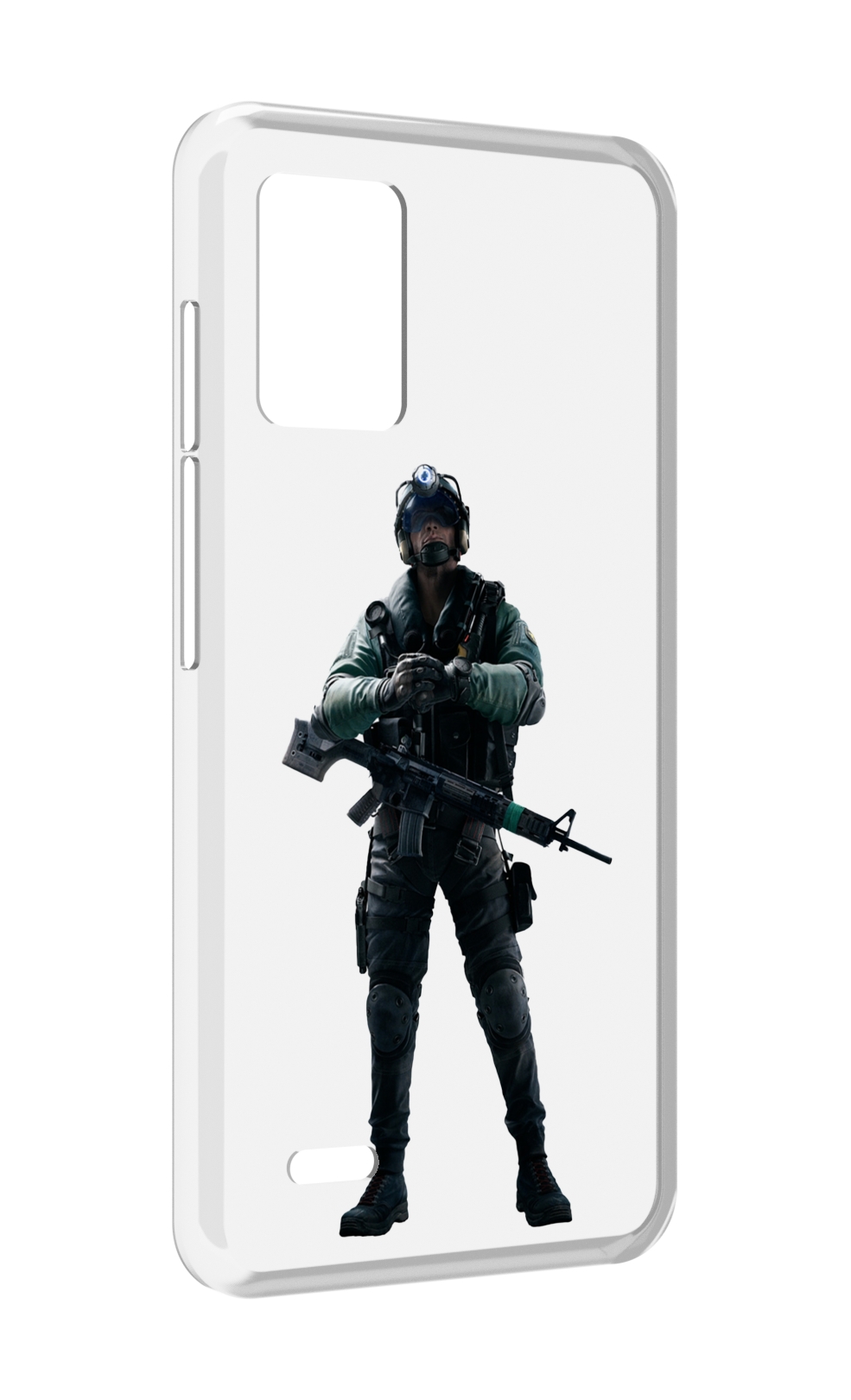 

Чехол MyPads Tom-Clancy's-Rainbow-Six-2 для UMIDIGI Bison X10S / Bison X10G, Прозрачный, Tocco