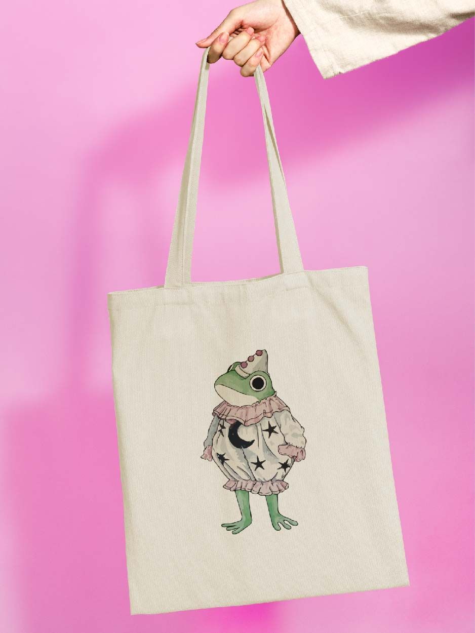 

Сумка женская jojo print shpr-245 бежевая, Бежевый, shpr-frog_Frog 245