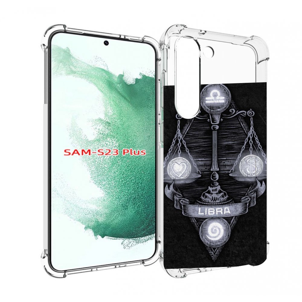 

Чехол MyPads знак зодиака весы 2 для Samsung Galaxy S23 Plus +, Прозрачный, Tocco