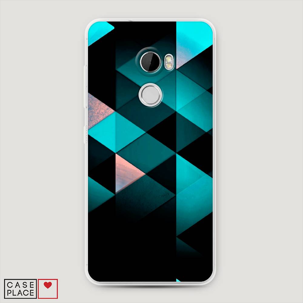 фото Чехол awog "геометрия 16" для htc one x10