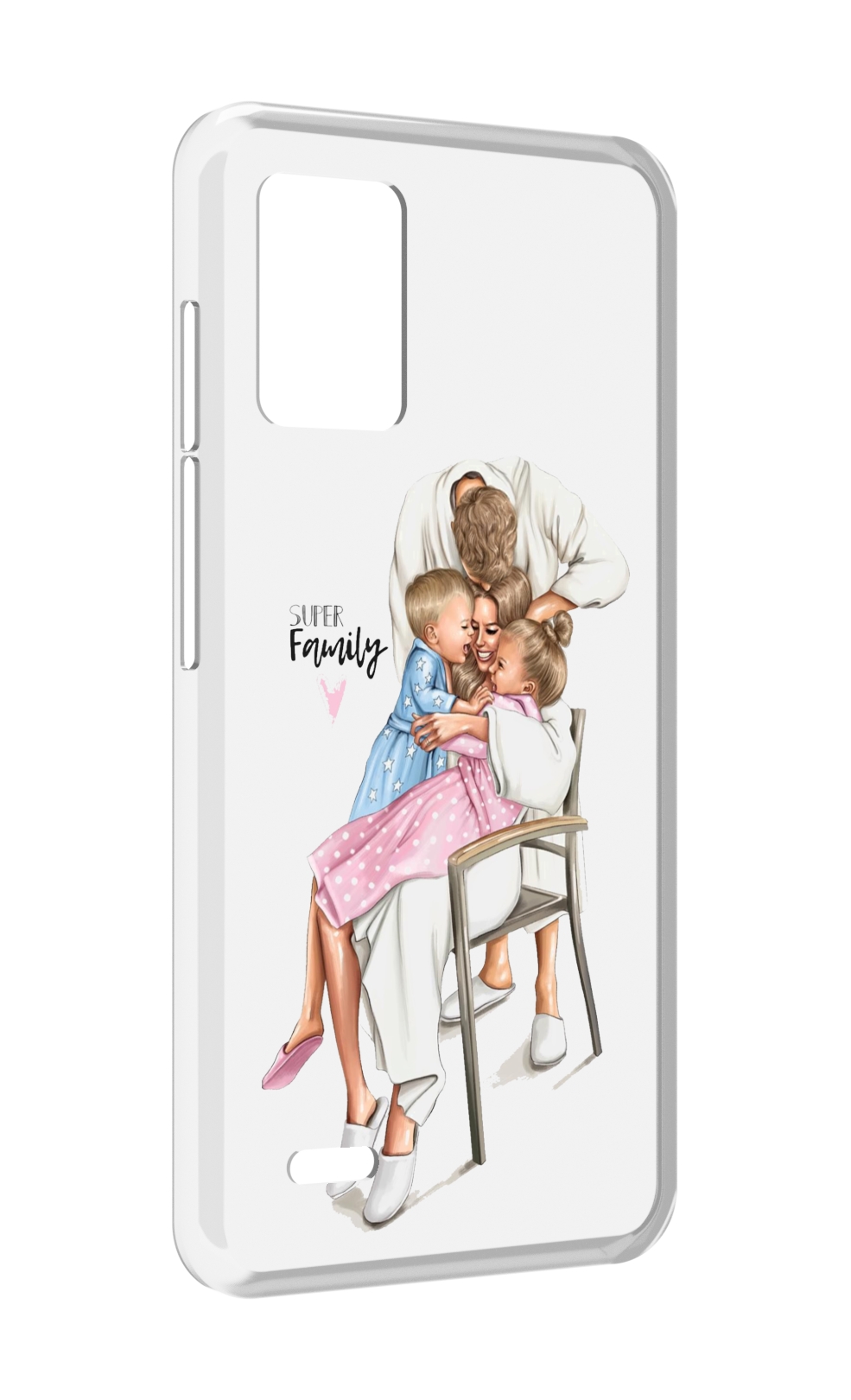 

Чехол MyPads Super-family для UMIDIGI Bison X10S / Bison X10G, Прозрачный, Tocco