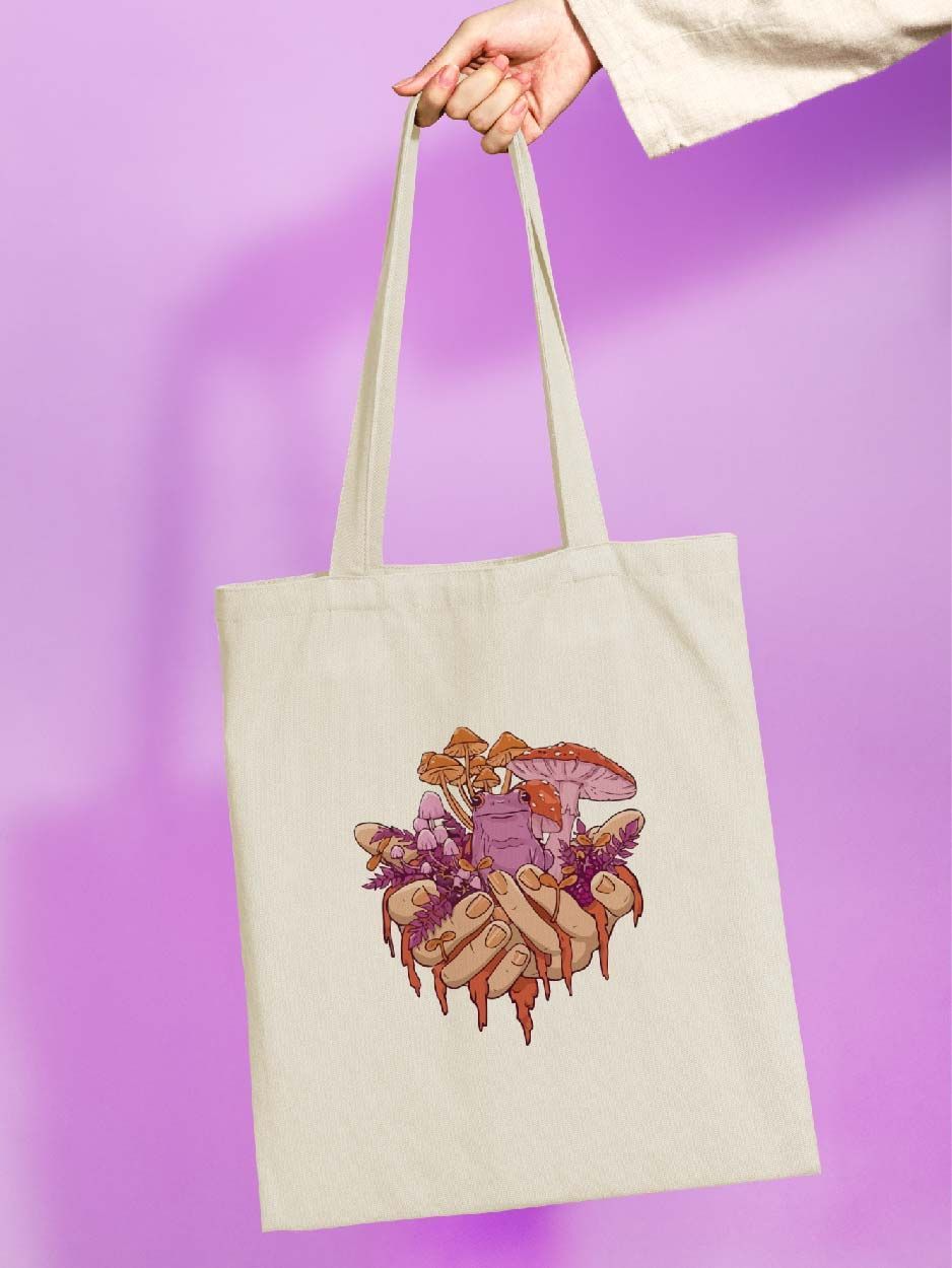 

Сумка женская jojo print shpr-238 бежевая, Бежевый, shpr-frog_Frog 238