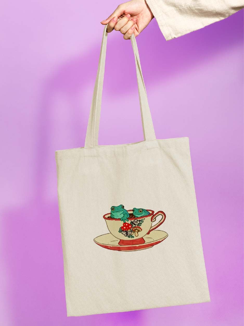 

Сумка женская jojo print shpr-236 бежевая, Бежевый, shpr-frog_Frog 236