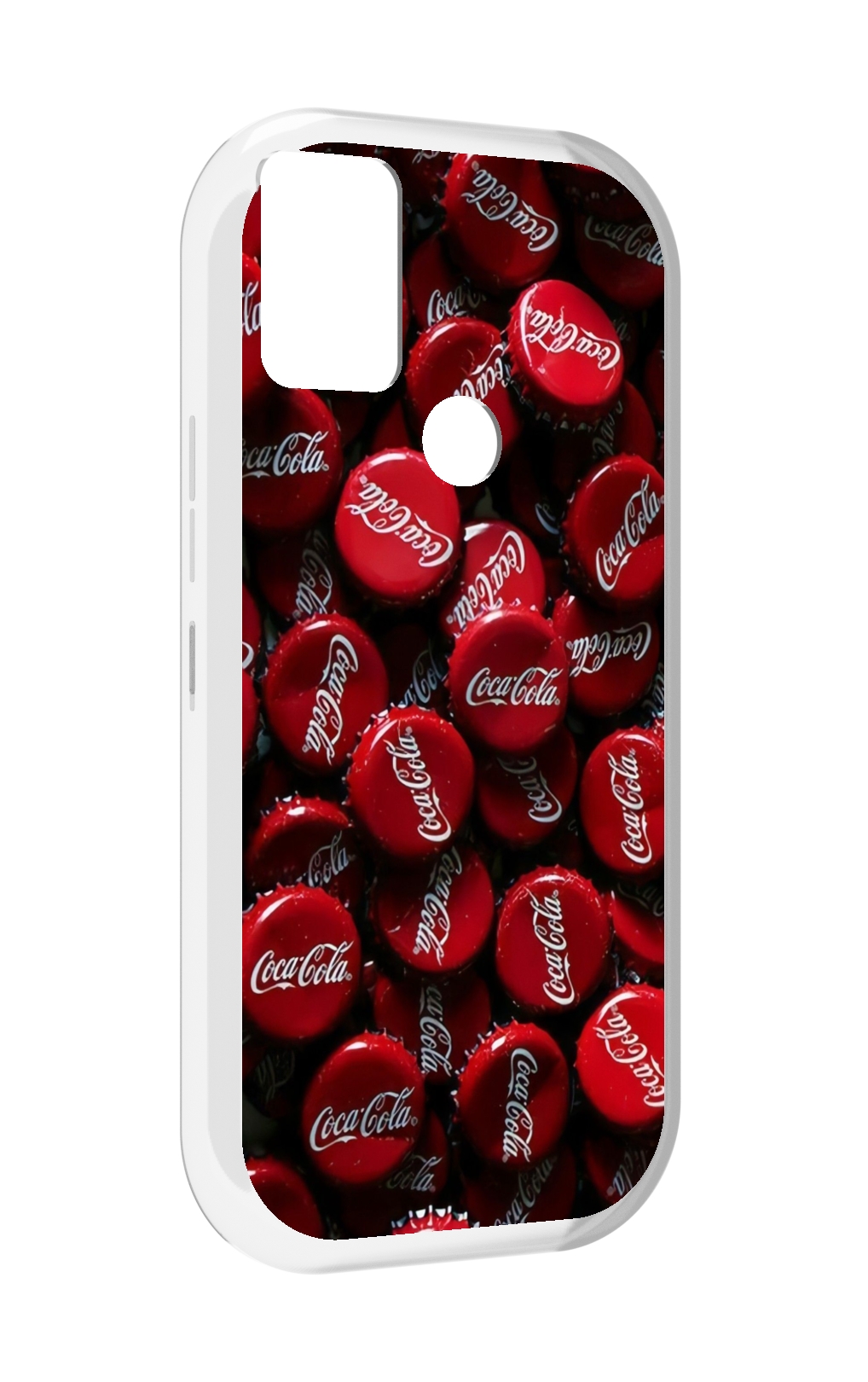 

Чехол MyPads крышки от кокаколы для UMIDIGI A9, Прозрачный, Tocco