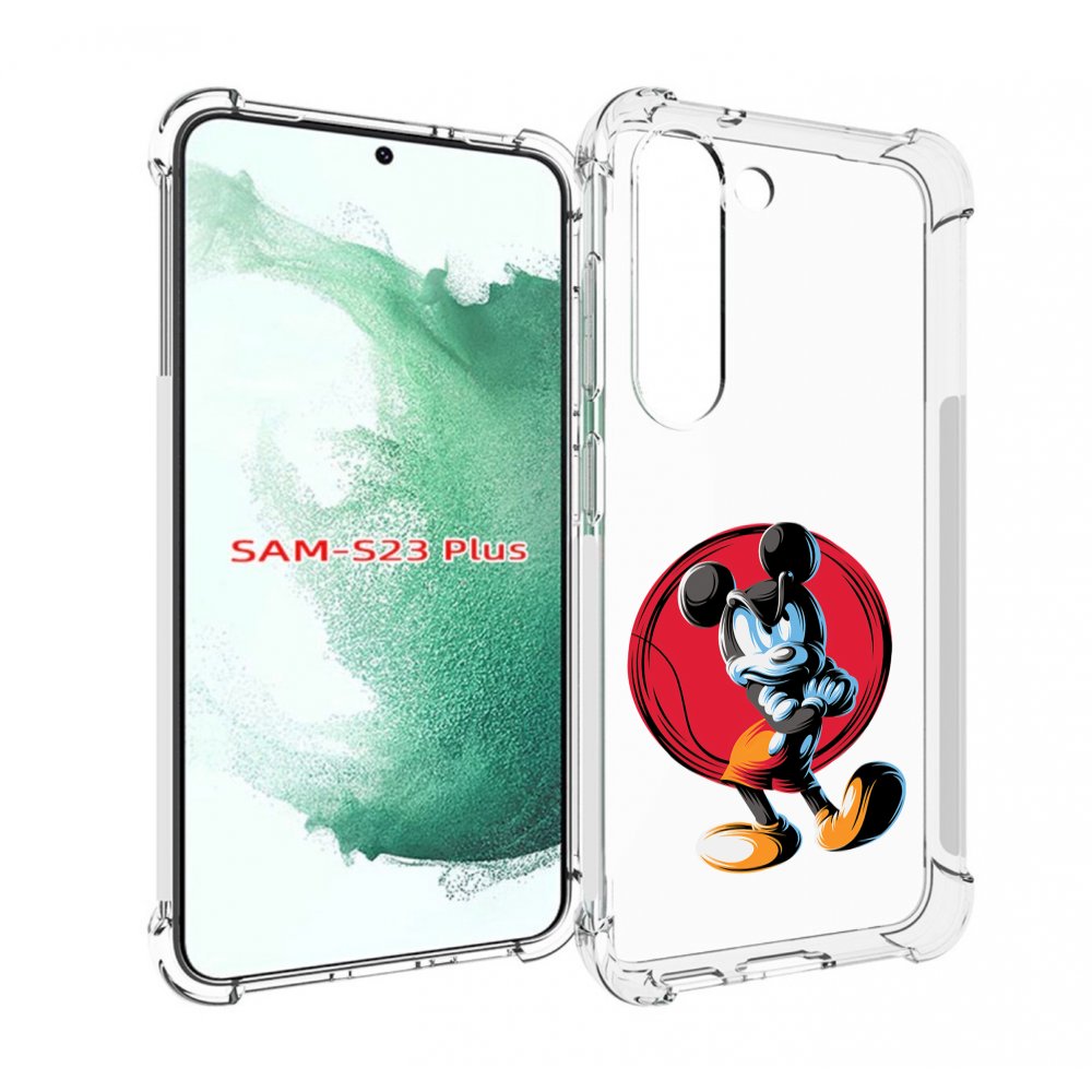 

Чехол MyPads злой-микки для Samsung Galaxy S23 Plus +, Прозрачный, Tocco
