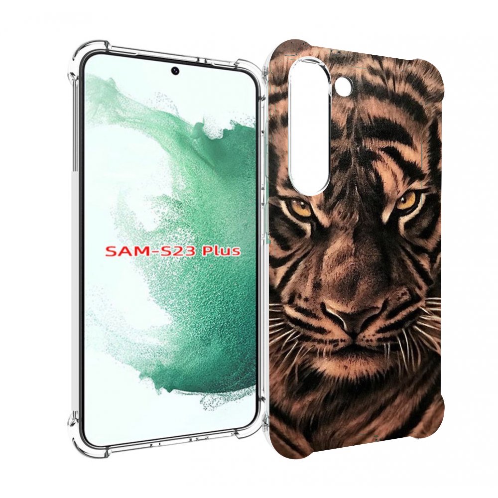 

Чехол MyPads злой-большой-тигр для Samsung Galaxy S23 Plus +, Прозрачный, Tocco