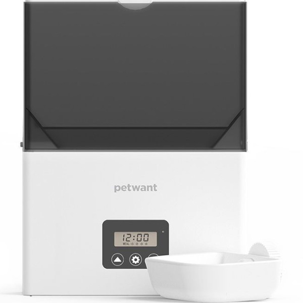 

Умная автоматическая кормушка Xiaomi Petwant Automatic Feeder F4-Led, белая