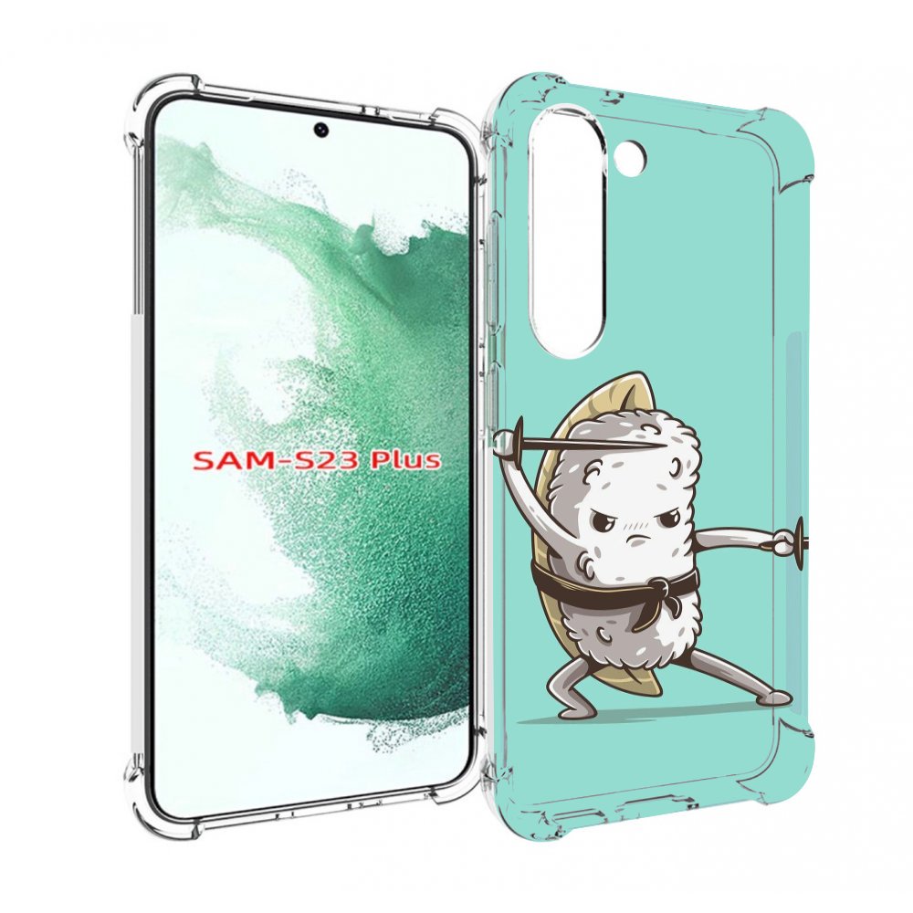 

Чехол MyPads злой суши детский для Samsung Galaxy S23 Plus +, Прозрачный, Tocco