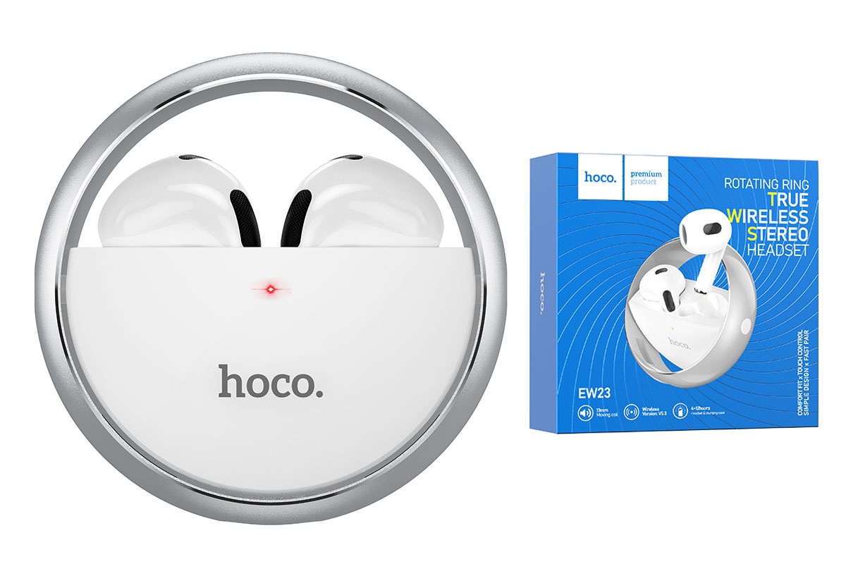 

Беспроводные наушники Hoco EW 23 White Smoke (6931474745789), EW 23