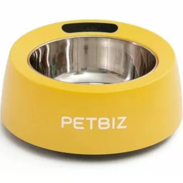 фото Миска с весами xiaomi petbiz smart bowl wi-fi желтая