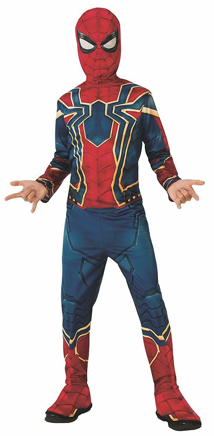 фото Карнавальный костюм rubies человек-паук, цв. красный; синий р.104