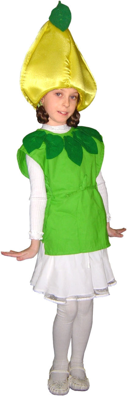 фото Костюм волшебный мир груша зеленая детский 104-134 см