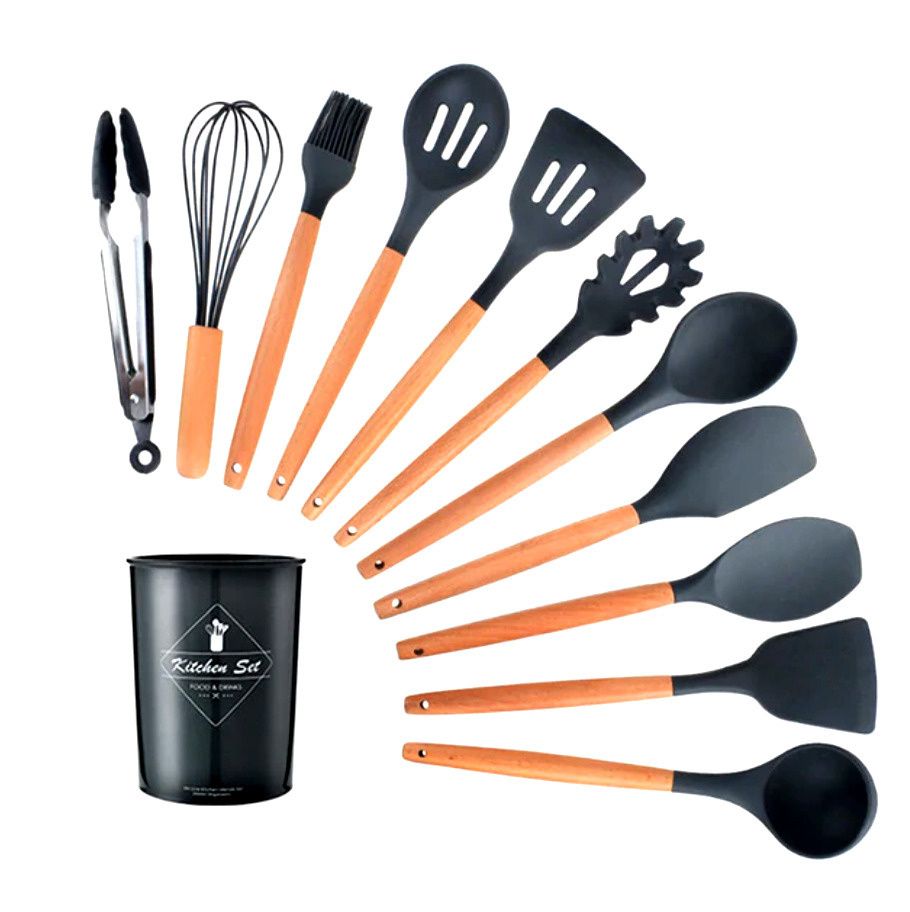 

Набор кухонных принадлежностей, черный, DD-Kitchenset12/черный
