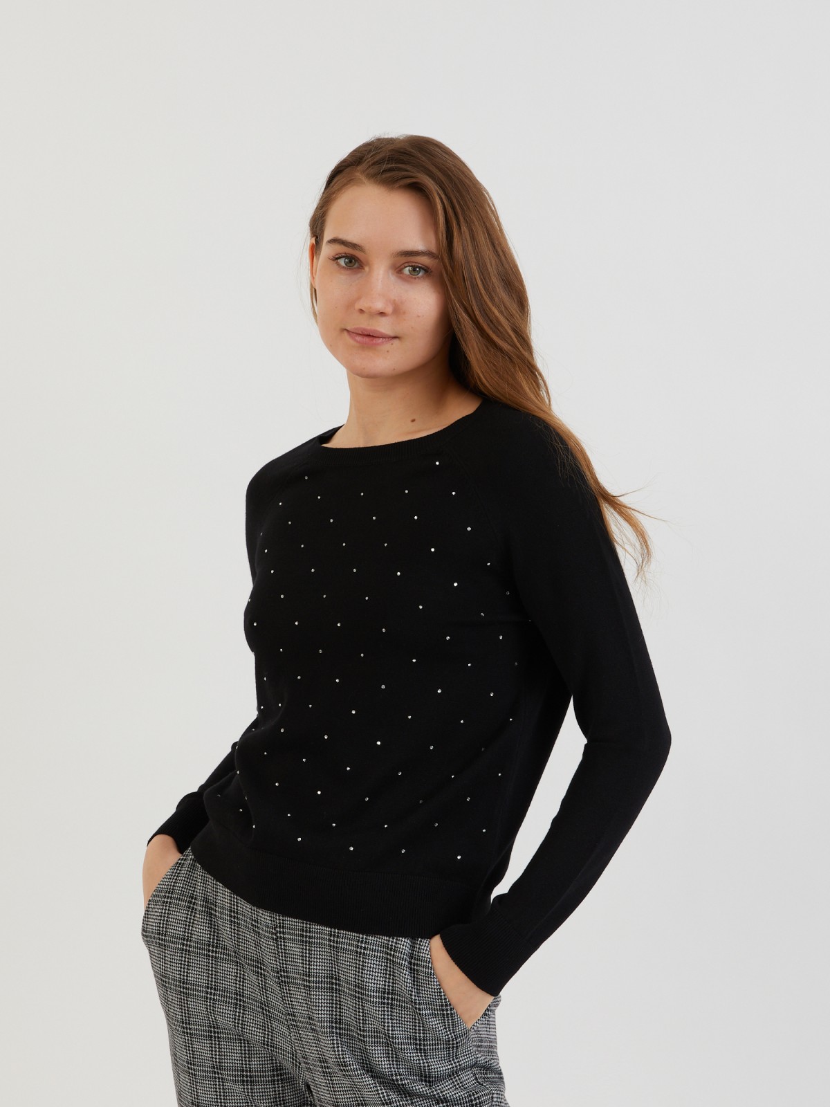 

Джемпер женский Zolla z0213261430139900 черный XS