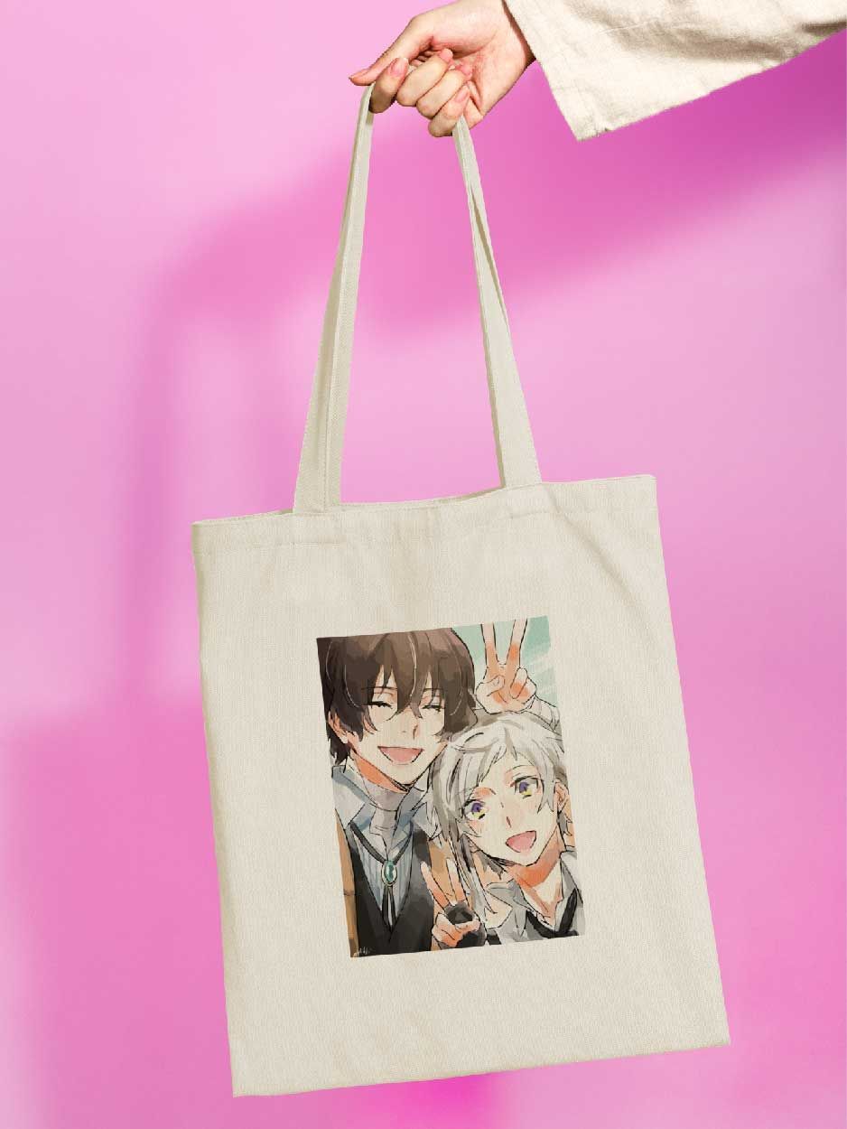 

Сумка женская jojo print shpr-215 бежевая, Бежевый, shpr-anime_Bungou Stray Dogs 215