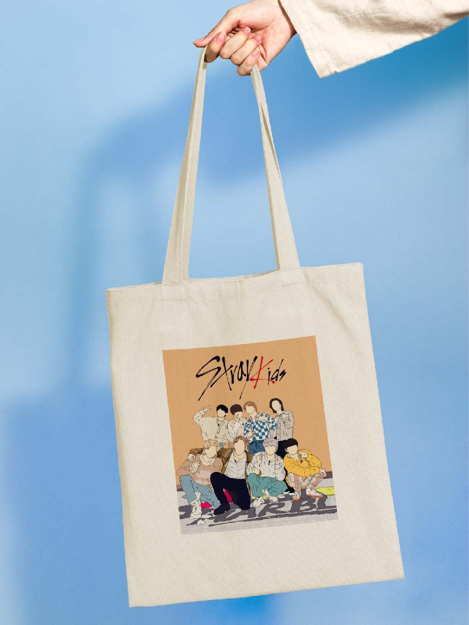 

Сумка женская jojo print shpr-201 бежевая, Бежевый, shpr-bts_Stray Kids 201
