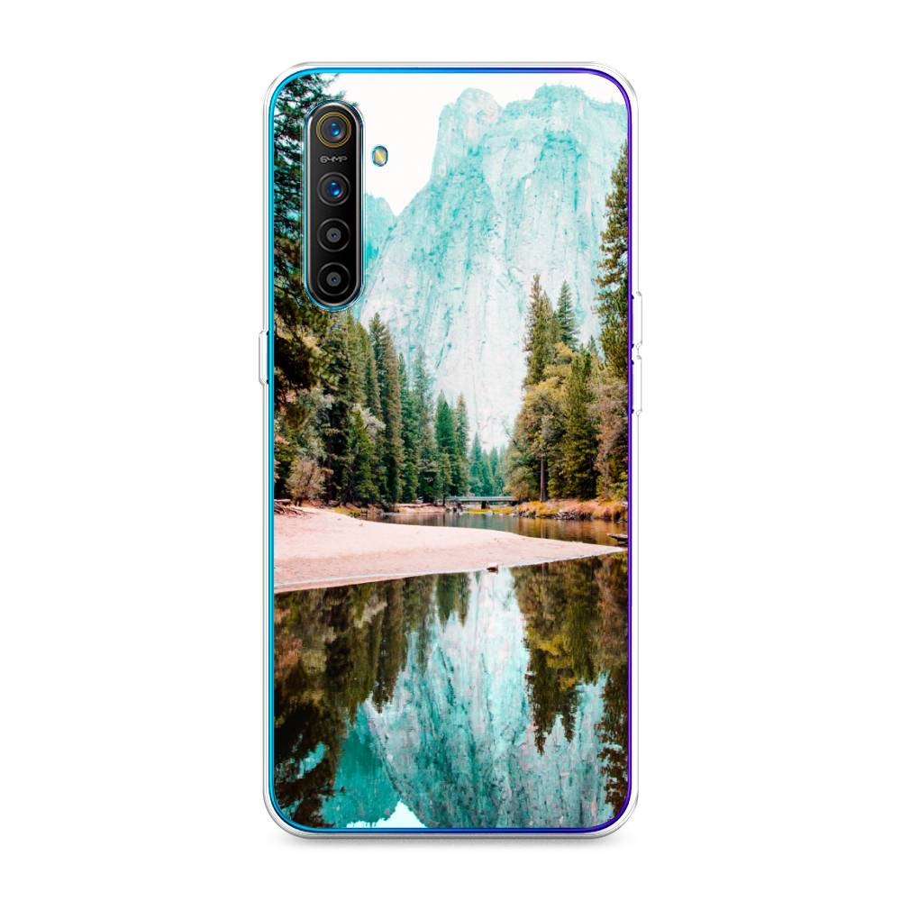 

Чехол Awog на Realme XT "Горы 11", Разноцветный, 251450-4