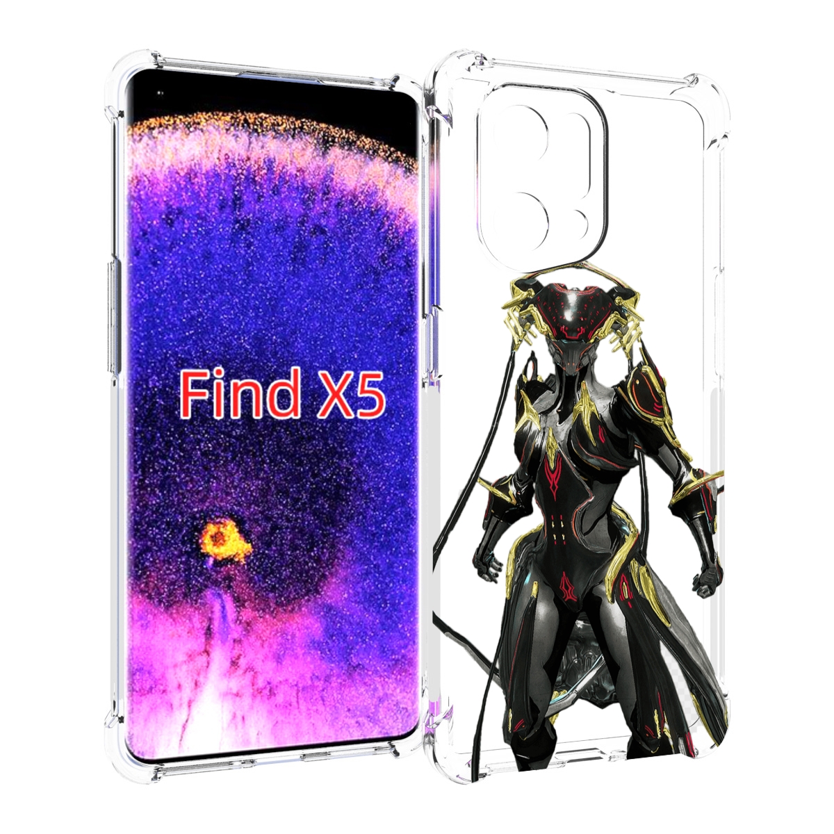 

Чехол MyPads warframe для Oppo Find X5, Прозрачный, Tocco