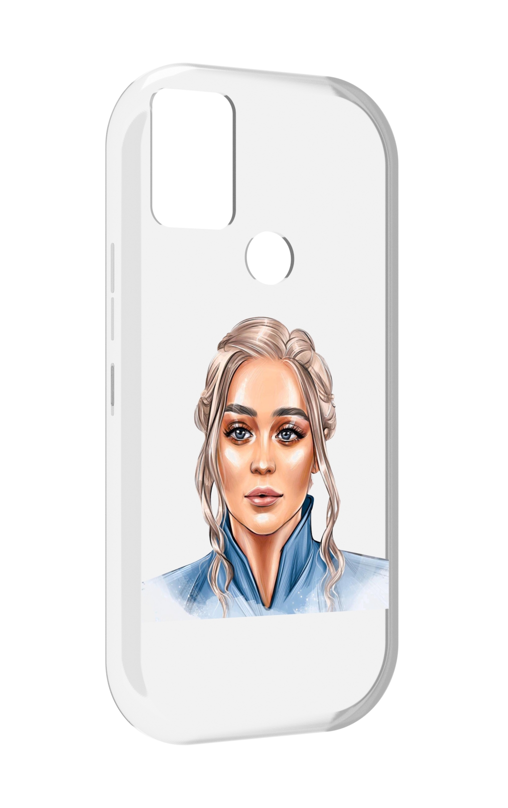 

Чехол MyPads красивая-нарисованная-девушка-блондинка женский для UMIDIGI A9, Прозрачный, Tocco