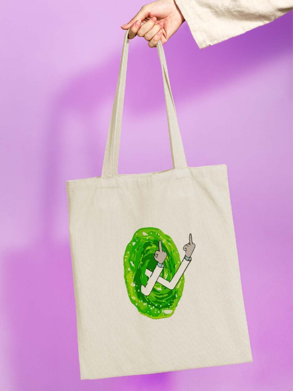 

Сумка женская jojo print shpr-182 бежевая, Бежевый, shpr-rik_Rick and Morty 182