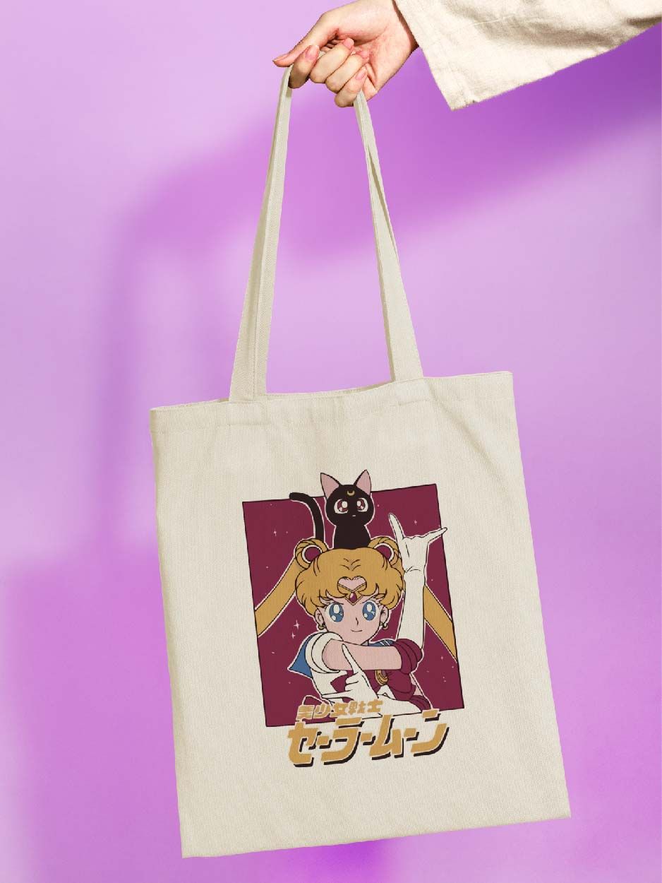 

Сумка женская jojo print shpr-179 бежевая, Бежевый, shpr-anime_Sailor Moon 179