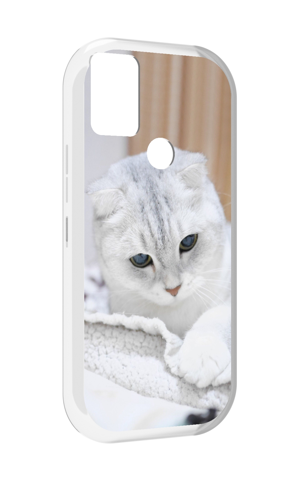 

Чехол MyPads кошка чаузи для UMIDIGI A9, Прозрачный, Tocco