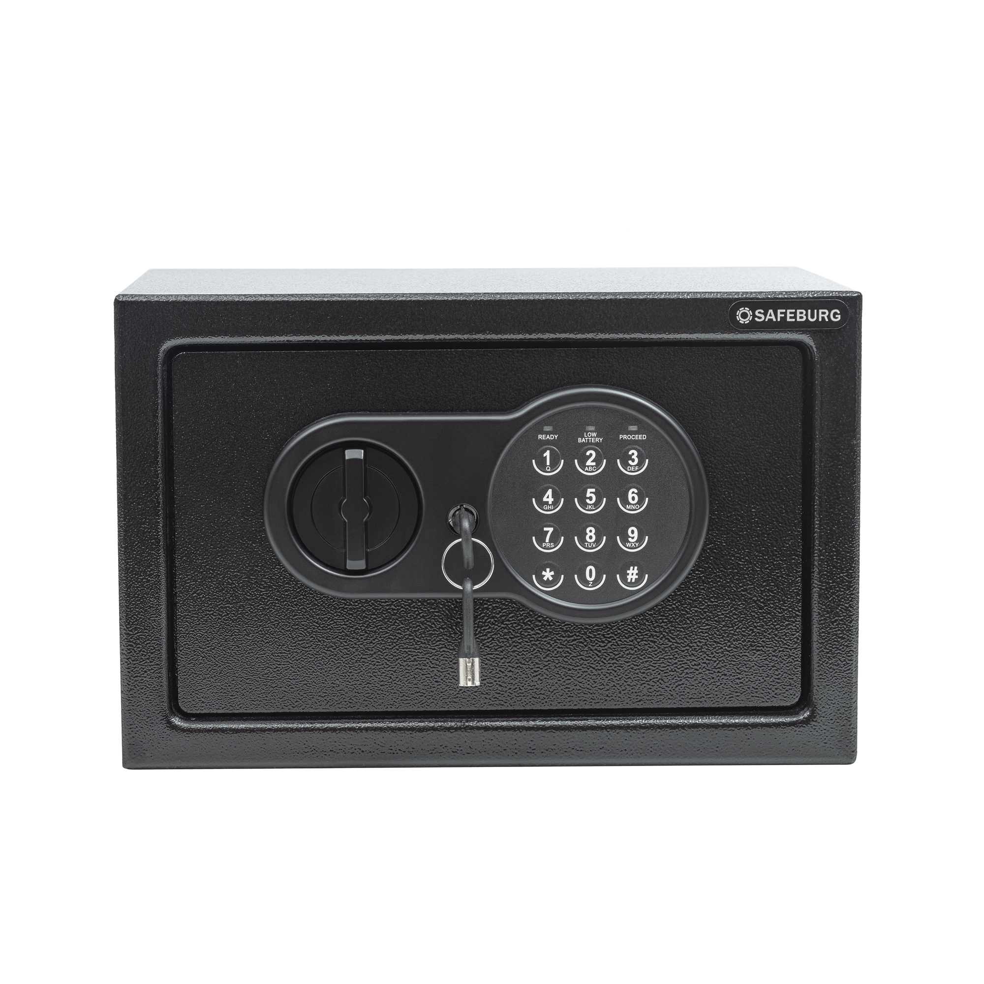 Сейф SAFEBURG SB-200 BLACK, сейф для денег и документов с электронным кодовым замком