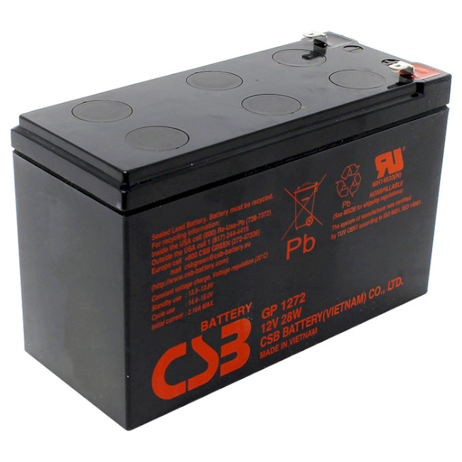 Аккумуляторная батарея CSB GP1272 F1 (12V28W)