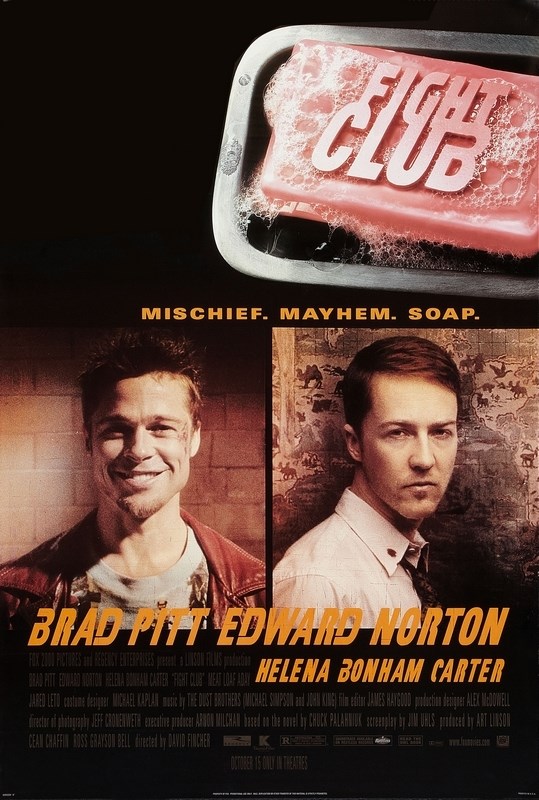 

Постер к фильму "Бойцовский клуб" (Fight Club) 50x70 см