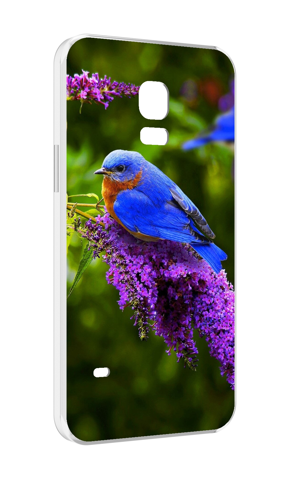 

Чехол MyPads Птица-сиреневая для Samsung Galaxy S5 mini, Прозрачный, Tocco