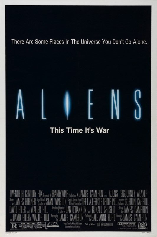 

Постер к фильму "Чужие" (Aliens) 50x70 см