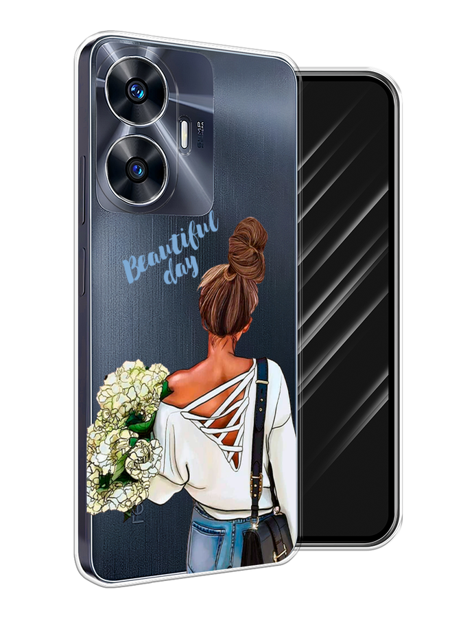 

Чехол Awog на Realme C55 "Beautiful day vector", Коричневый;белый;зеленый, 2513850-1