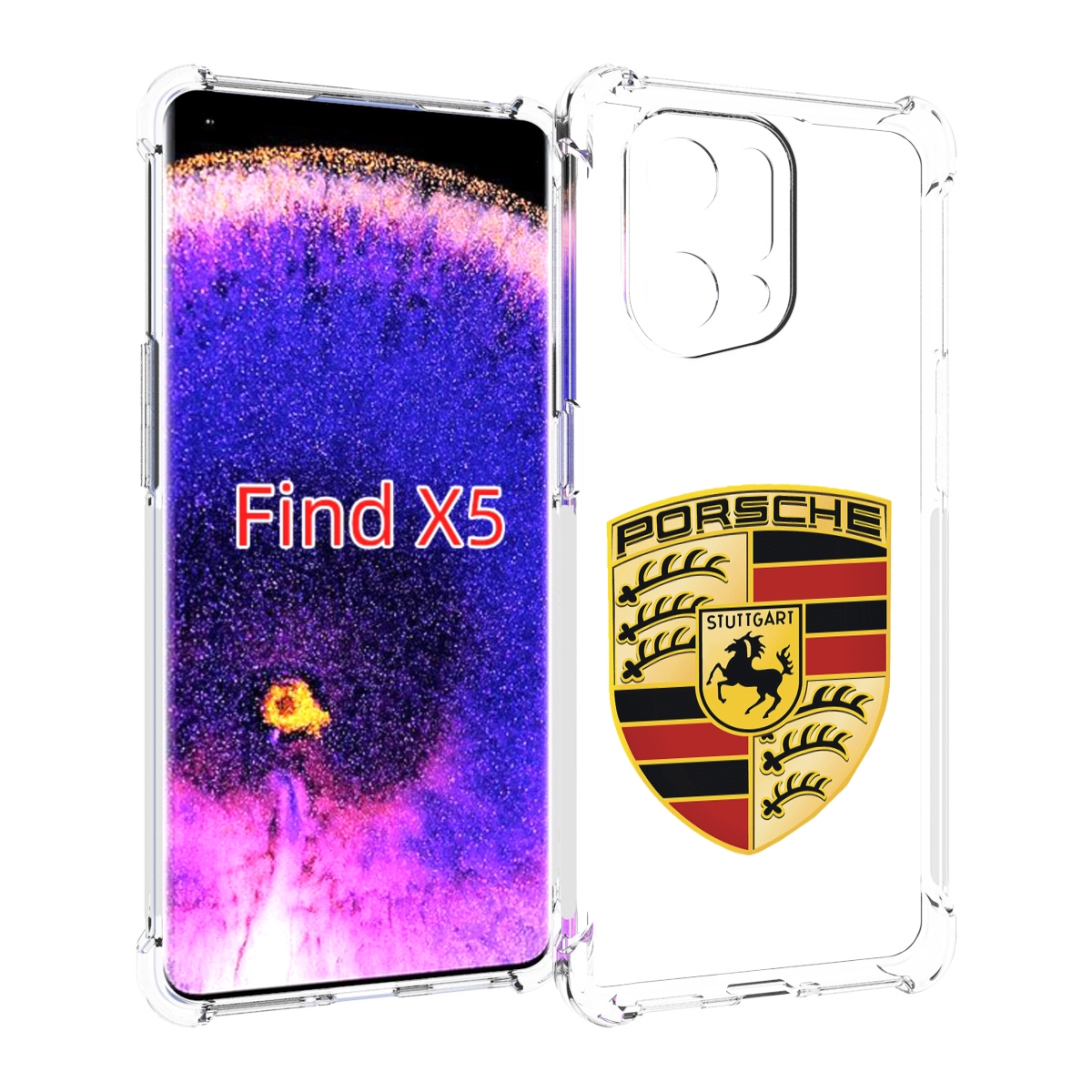 

Чехол MyPads porsche-5 мужской для Oppo Find X5, Прозрачный, Tocco