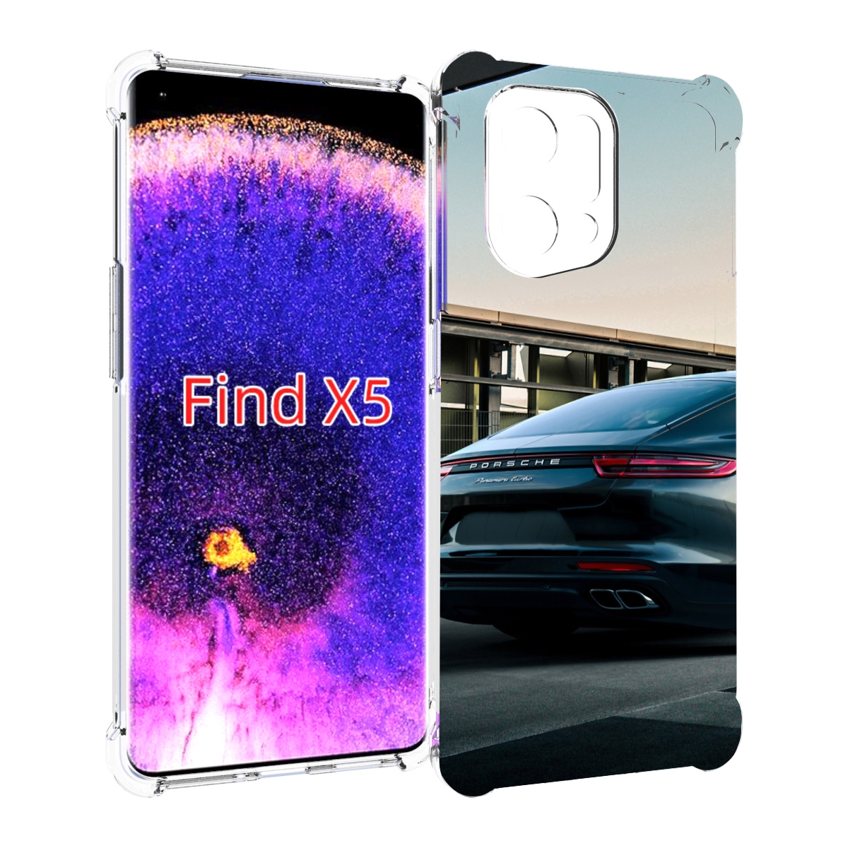 

Чехол MyPads porsche 4 для Oppo Find X5, Прозрачный, Tocco