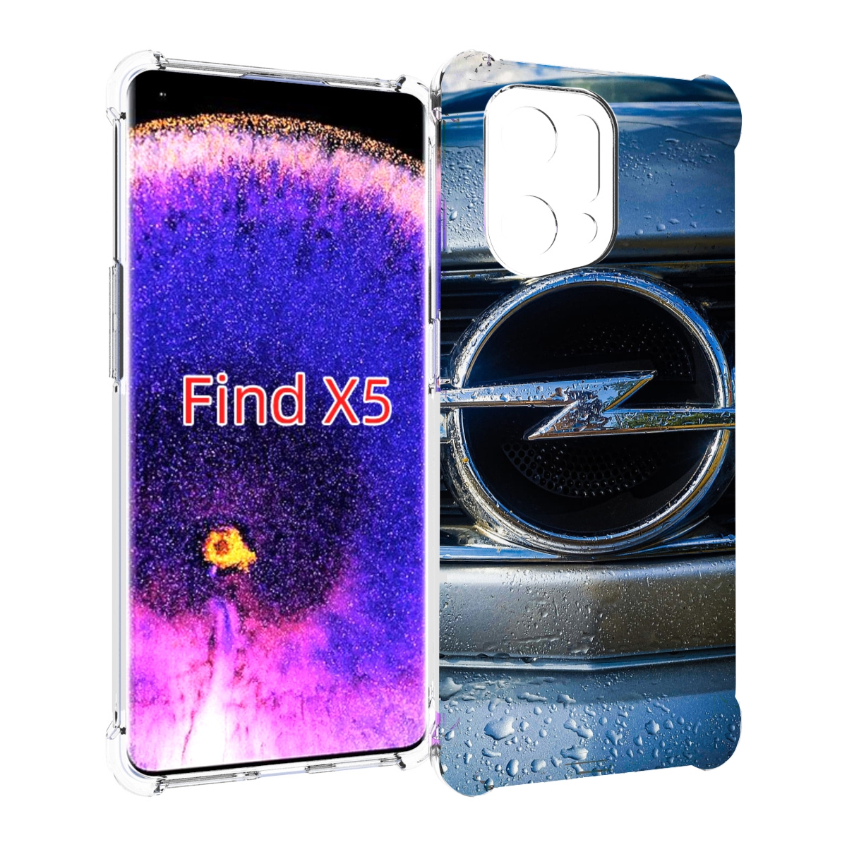 

Чехол MyPads opel 3 мужской для Oppo Find X5, Прозрачный, Tocco