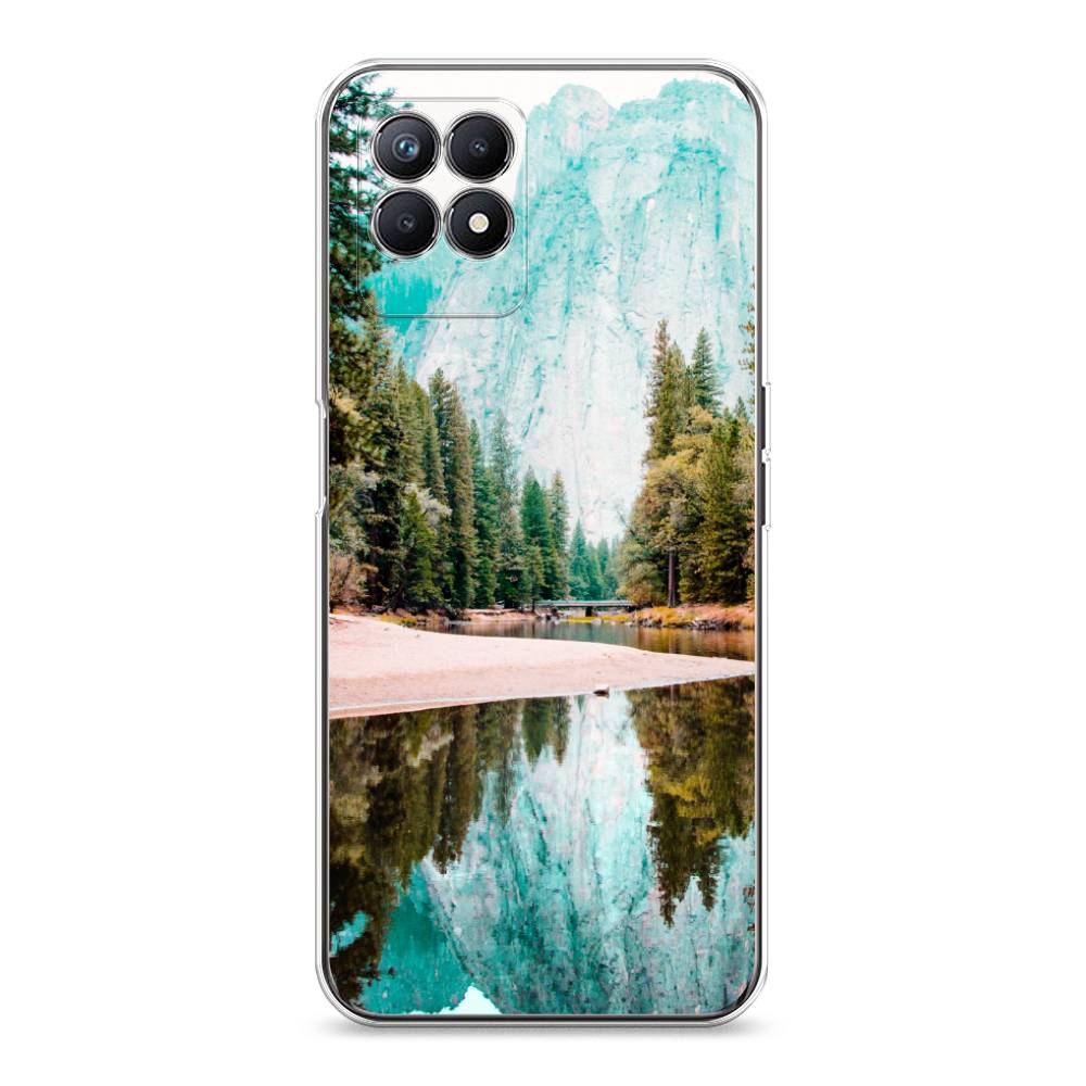 

Чехол Awog на Realme 8i "Горы 11", Разноцветный, 257350-4