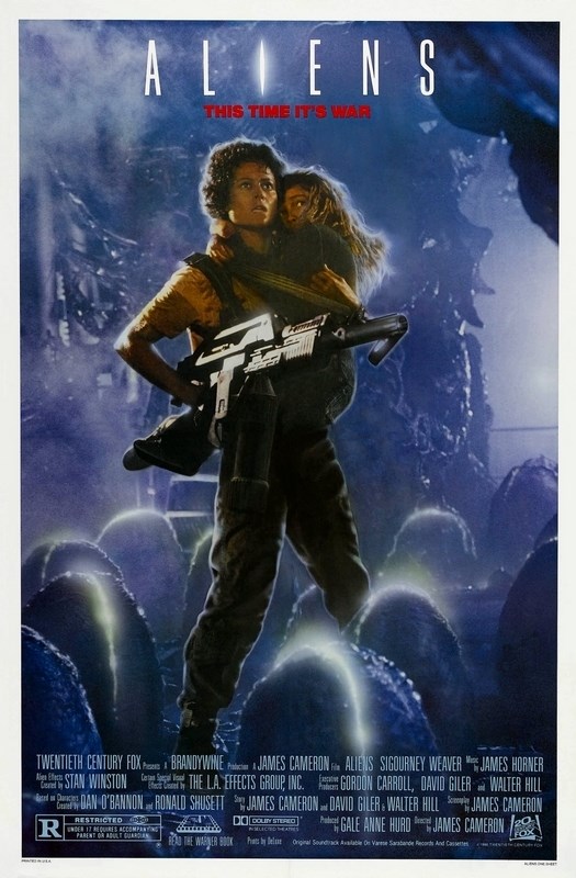 

Постер к фильму "Чужие" (Aliens) Оригинальный 68,6x104,1 см