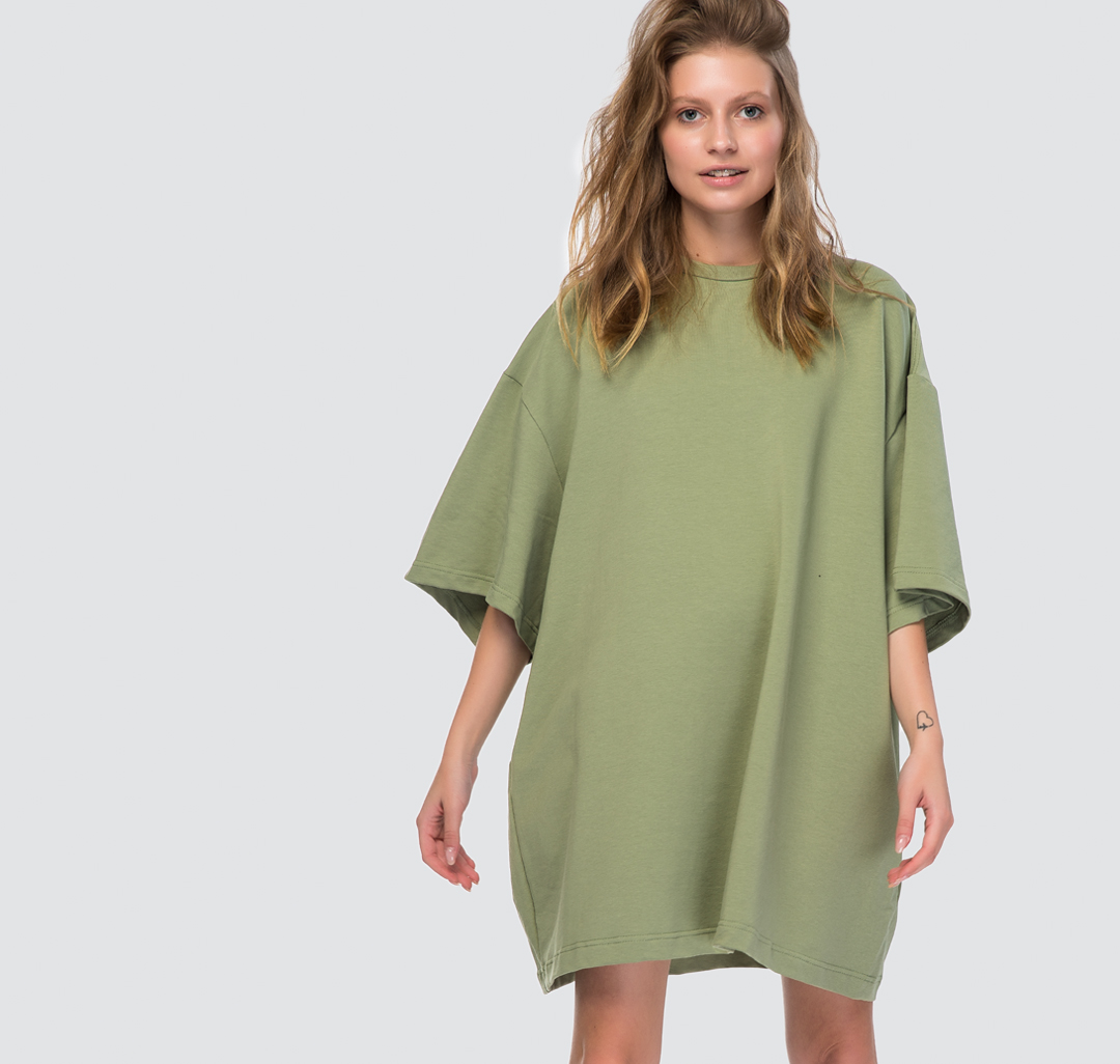 

Платье женское Marmalato 776-602 хаки M/L, 776-602