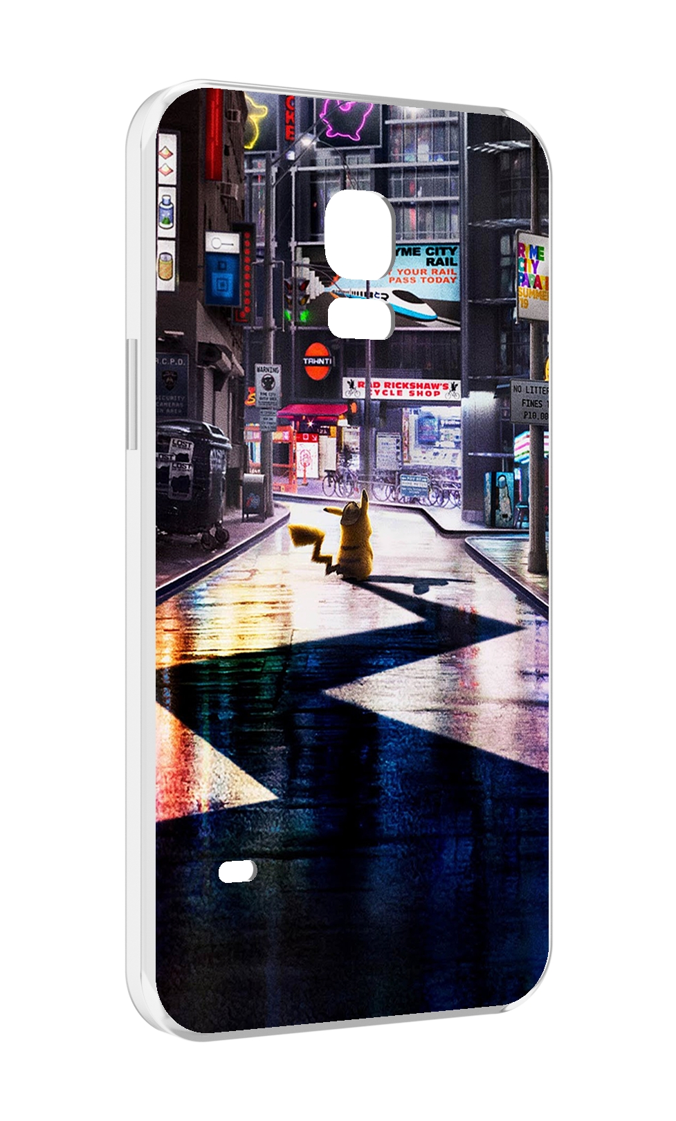 

Чехол MyPads Пикачу-в-городе для Samsung Galaxy S5 mini, Прозрачный, Tocco