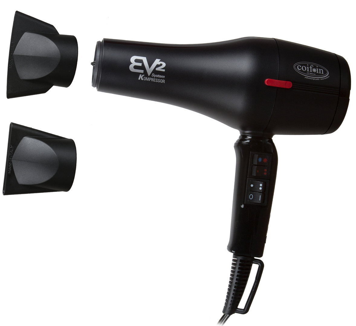 

Фен Coifin EV2 Kompressor 2100 Вт черный, EV2 Kompressor