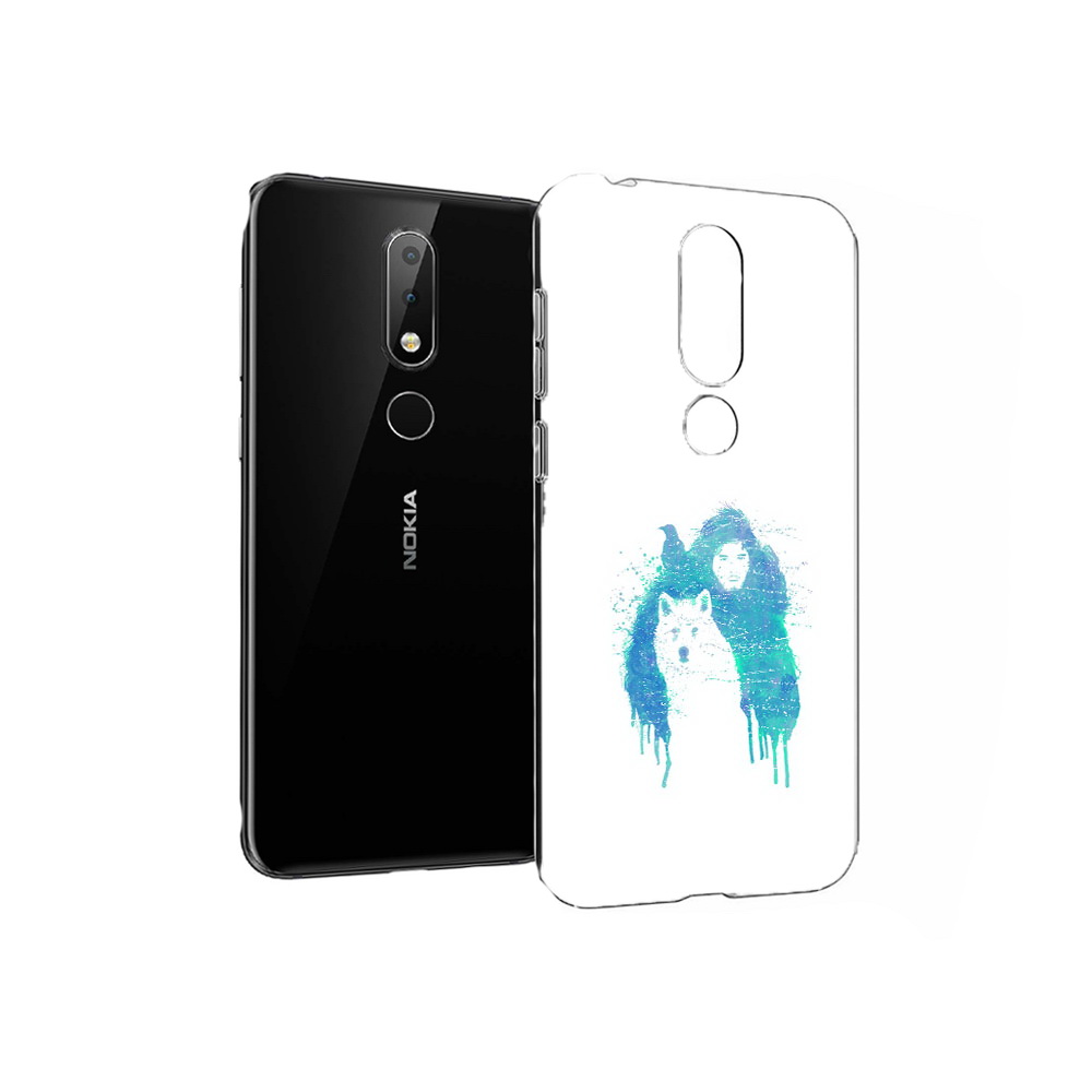 

Чехол MyPads Tocco для Nokia X6 джон сноу (PT115295.99.323), Прозрачный, Tocco