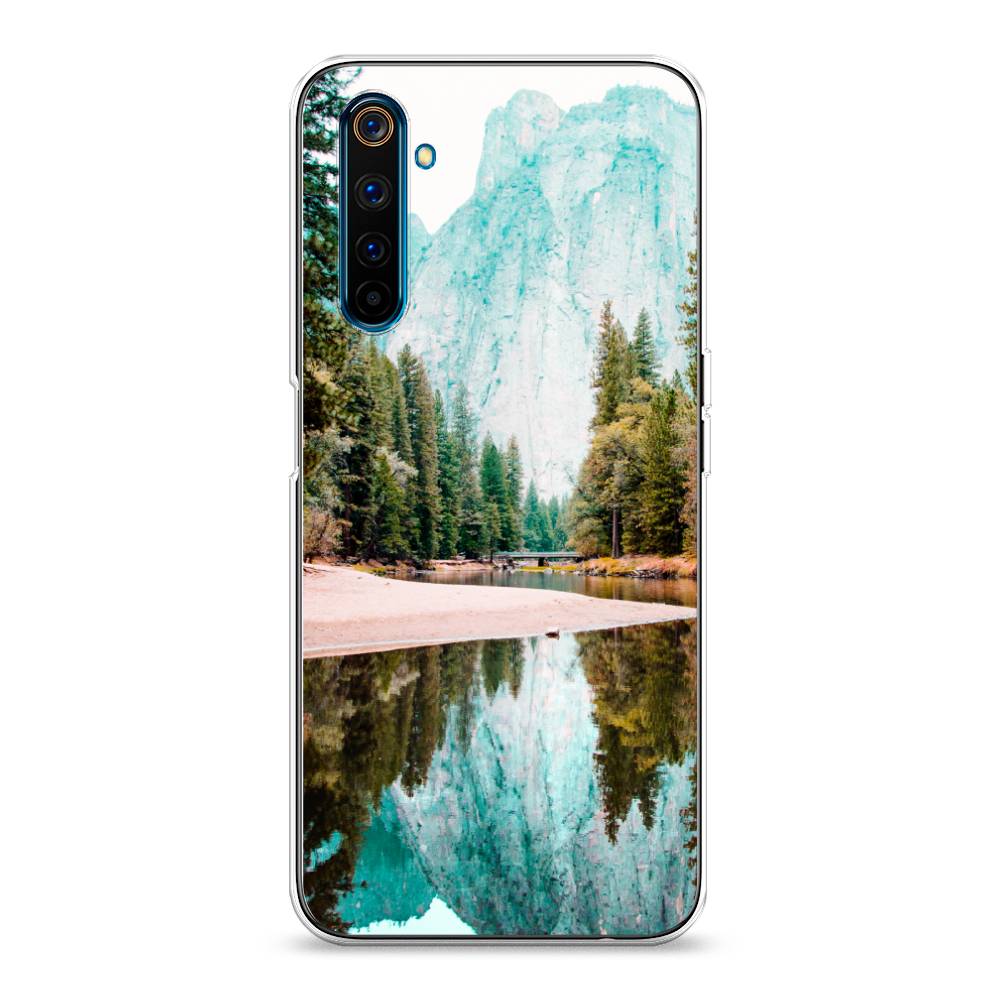

Чехол Awog на Realme 6 Pro "Горы 11", Разноцветный, 252850-4