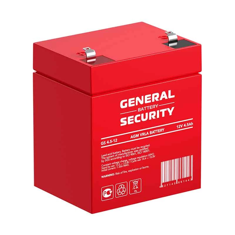 Аккумуляторная батарея General Security GS45-12 156900₽