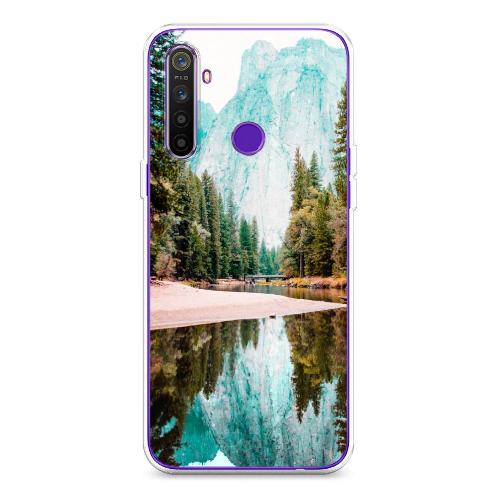 

Чехол Awog на Realme 5 "Горы 11", Разноцветный, 251550-4